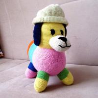 Gökkuşağı Amigurumi Köpek 