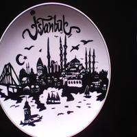 İstanbul Temalı Tabak Boyama 1