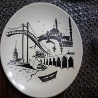 İstanbul Temalı Tabak Boyama 2