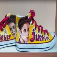 Justin Bieber Converse