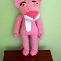 Pembe Panter Amigurumi