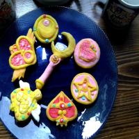 Sailor Moon- Broş Şeker Hamuru Kurabiye