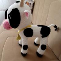 Sevimli İnek Amigurumi