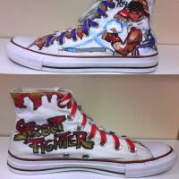 Street Fighter Ryu Converse