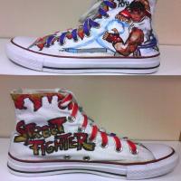 Street Fighter Ryu Converse