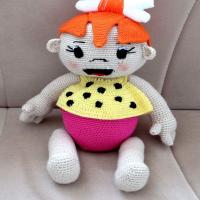 Taş Devri Çakıl Amigurumi